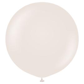 Beige Gigantiske Latexballoner White Sand 2-pak