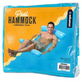 Oppustelig Pool Hængekøje Blå