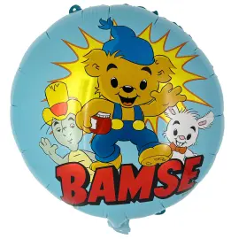 Rund Folieballon Bamse