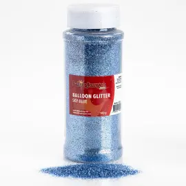 Ballonglitter Himmelbl&aring;