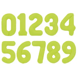 Talballon Neongr&oslash;n 86 cm