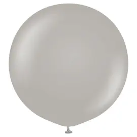 Grå Gigantiske Latexballoner Grey 2-pak