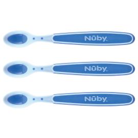 Blå Skeer med Varmeindikator 3-pak