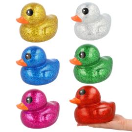 Glitrende Badeand 17,5 cm