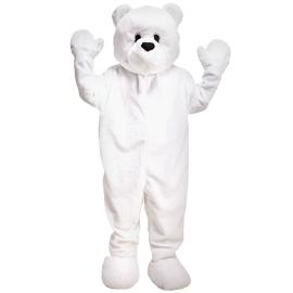 Maskotkostume Isbj&oslash;rn Deluxe