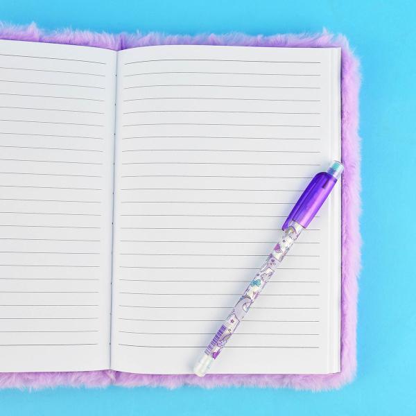 Fluffy Notesbog Ballerinakat A5