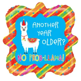 Lama Fødselsdagsballon