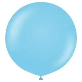Lyseblå Gigantiske Latexballoner Baby Blue 2-pak