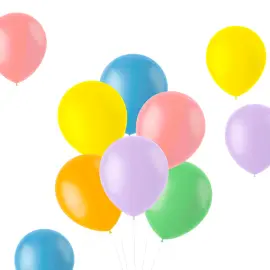 Balloner Pastel Mix 50-pak