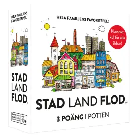 Stad-Land-Flod Spil