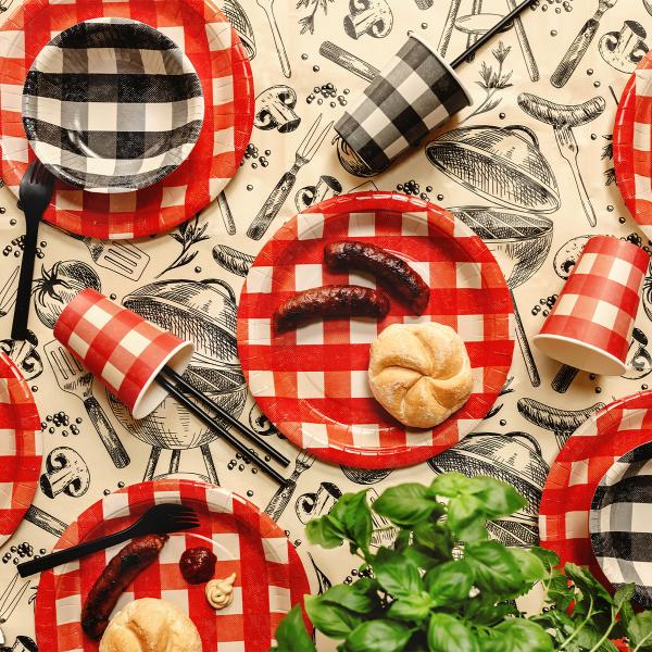 Ternede Papskåle Sort 6-pak