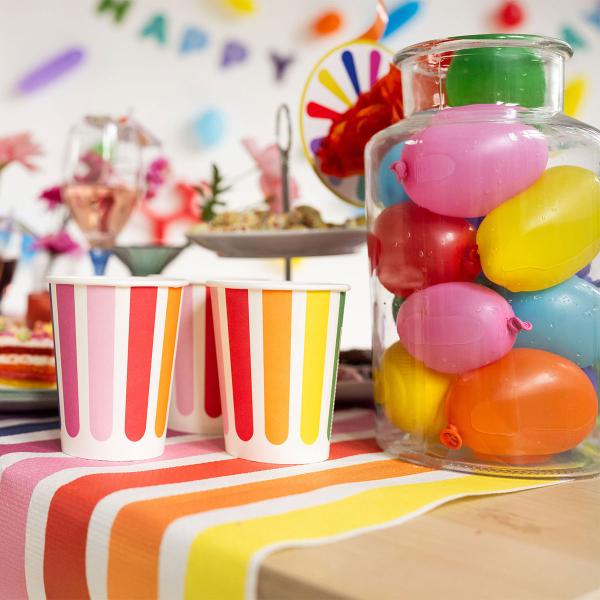 Vandballoner Farvemix Mat 8 cm