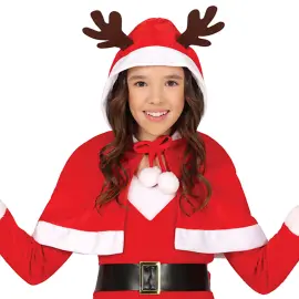 Kort Cape med Rensdyr&oslash;rer til B&oslash;rn