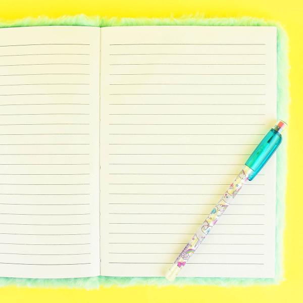 Fluffy Notesbog Milkshake A5