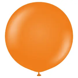 Orange Gigantiske Latexballoner 2-pak