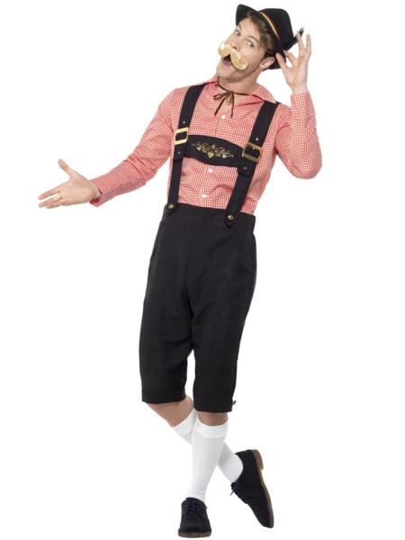 Oktoberfest Lederhosen Kostume Fake Ruskind