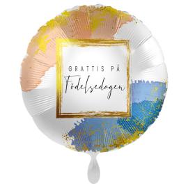 Grattis På Födelsedagen Ballon Golden Birthday