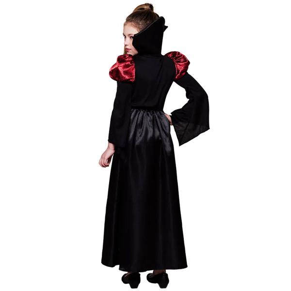 Kostume Vampyrdronning Børn Rød/Sort