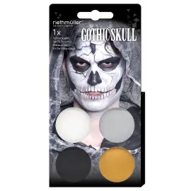 Gotisk D&oslash;dningehoved Sminkes&aelig;t