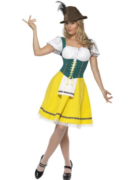 Oktoberfest Tyrolerkjole Kostume