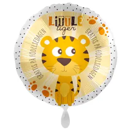 Grattis P&aring; F&ouml;delsedagen Ballon Little Tiger