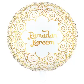 Ramadan Kareem Rund Folieballon 46 cm