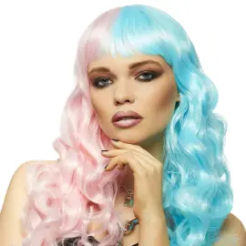Siren Manic Panic Paryk Lyseblå & Pink