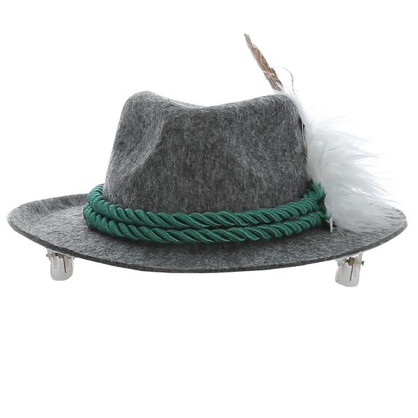 Mini Tyrolerhat Bayersk Grå