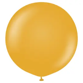 Sennepsgule Gigantiske Latexballoner Mustard 2-pak