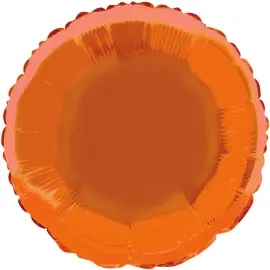 Folieballon Rund Orange