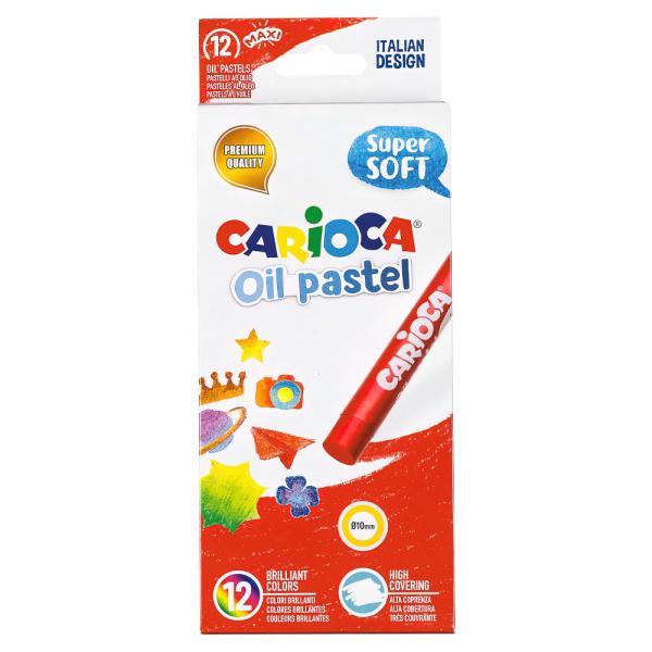 Olie Pastel Farvekridt 12-pak