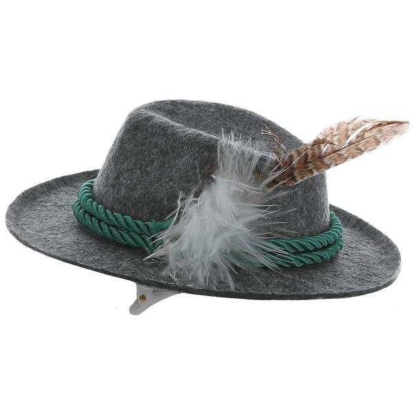 Mini Tyrolerhat Bayersk Grå