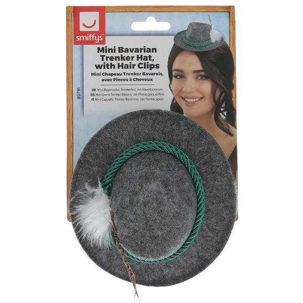 Mini Tyrolerhat Bayersk Grå