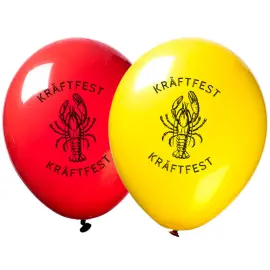 Krebsegilde Balloner med Krebsefest