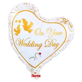 On Your Wedding Day Folieballon