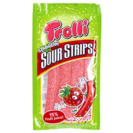 Trolli Sure Slikbånd Jordbær