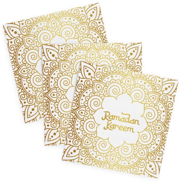 Ramadan Kareem Servietter 20-pak