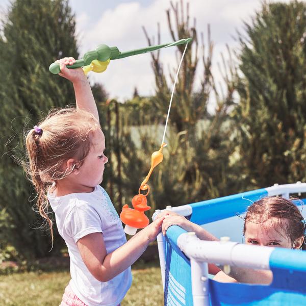 Badeand med Vægt og Krog 7 cm