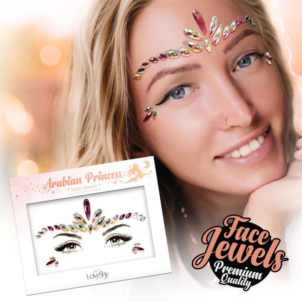 Face Jewels Arabian Princess