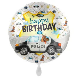 Happy Birthday Ballon Birthday Police