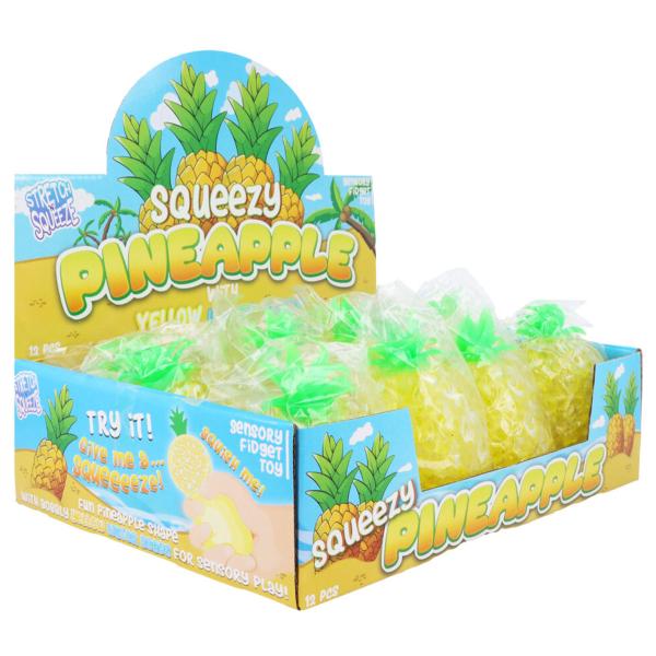 Klemmelegetøj Ananas med Kugler 11 cm