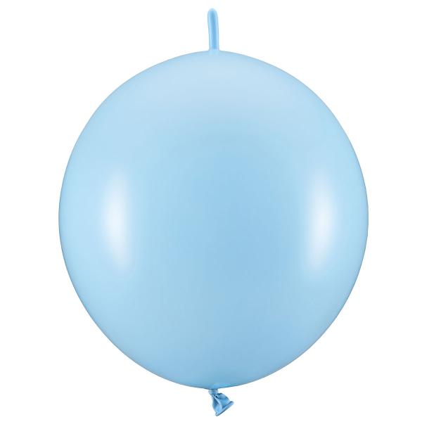 Link Balloner Intens Blå Pastel 20-pak