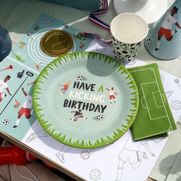 Papkrus Fodbold Fødselsdagsfest 8-pak
