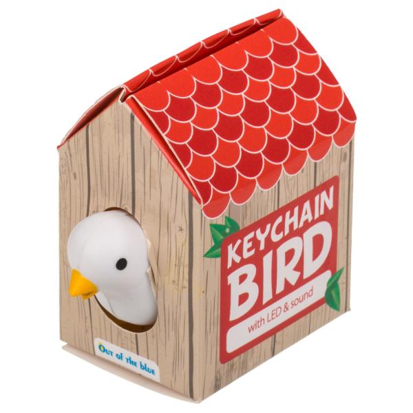 Fugl Nøglering med LED og Lyd
