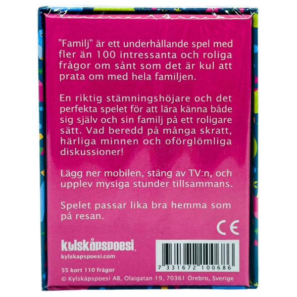 Familj Roligare Samtalsämnen Frågespel Quiz