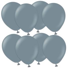 Latexballoner Retro Denimbl&aring; 13 cm