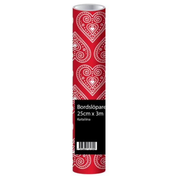 Bordløber Jul Hjerter