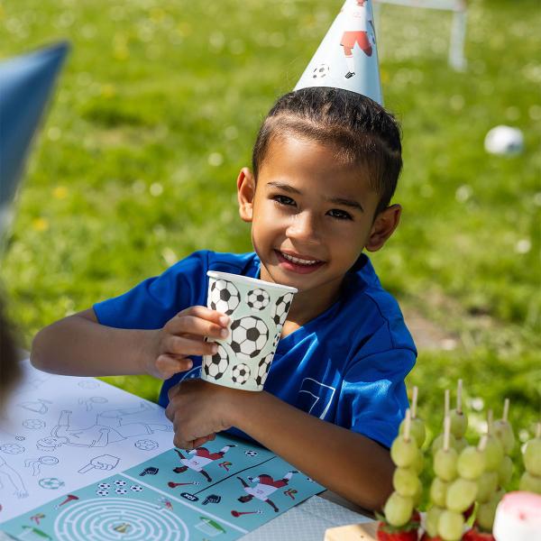 Papkrus Fodbold Fødselsdagsfest 8-pak