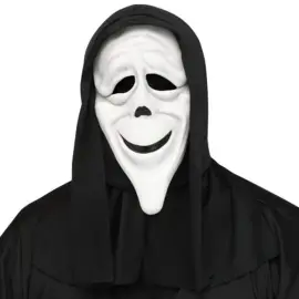 Ghostface Maske med D&oslash;sigt Udtryk