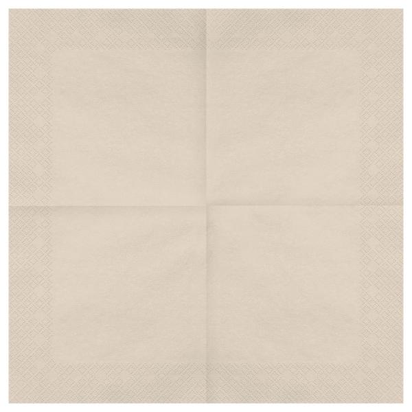Papirservietter Beige 20-pak